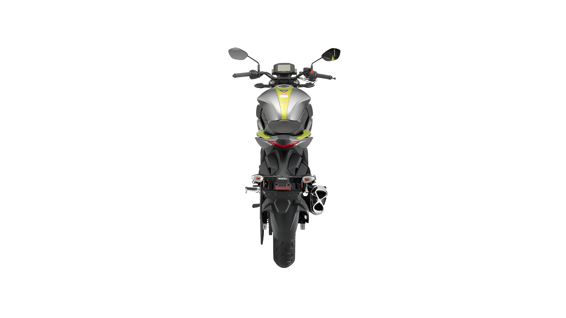 gixxer 150 rear view
